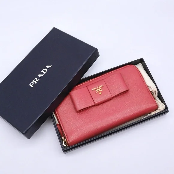 🍓PRADA Saffiano Wallet - Picture 10 of 11